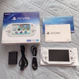 PS Vita 2000 本体 ￤ Wi-fiモデル ￤ ライトブルー(家庭用ゲーム機本体)