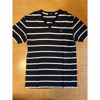 バーバリー(BURBERRY)のバーバリー　Tシャツ　Vネック(Tシャツ/カットソー(半袖/袖なし))