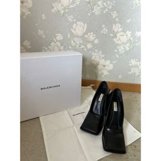 バレンシアガ(Balenciaga)のバレンシアガ BALENCIAGA スクウェアパンプス (ハイヒール/パンプス)