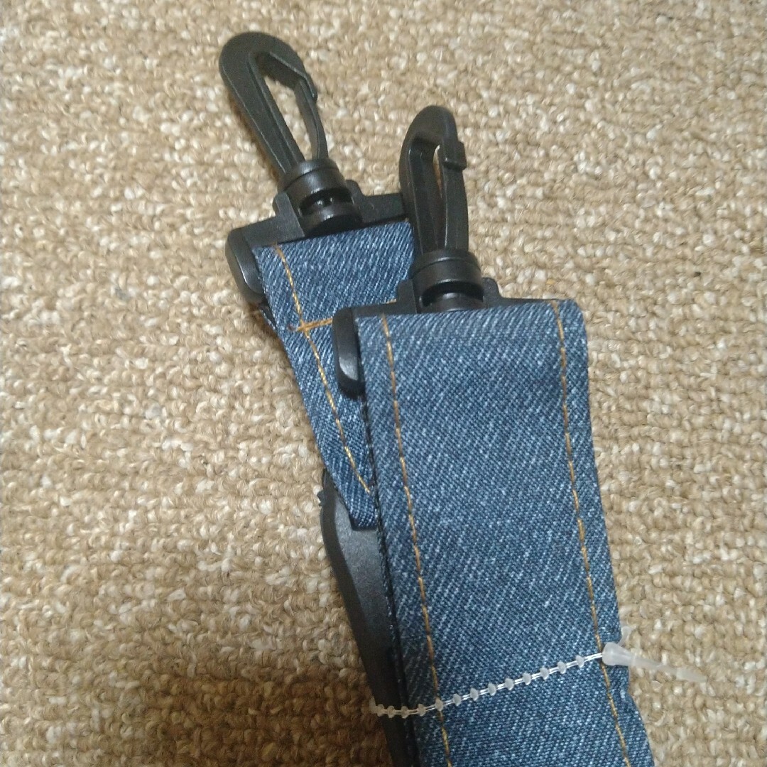 デニム風ショルダー レディースのバッグ(ショルダーバッグ)の商品写真