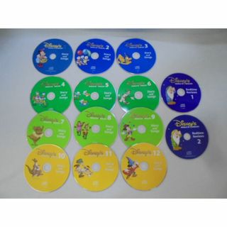 ディズニー(Disney)のDWE「Story　and　Songs」CD14枚（ケースなし）(知育玩具)