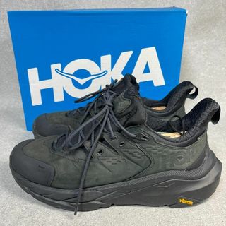 ホカオネオネ(HOKA ONE ONE)のホカ オネオネ カハ2 スニーカー ビブラムソール 27㎝ ブラック(登山用品)