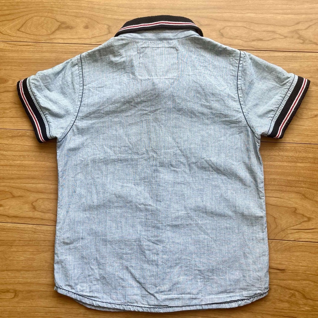 TERRE  DE   MARINS  5A   110  シャツ　短パン　 キッズ/ベビー/マタニティのキッズ服男の子用(90cm~)(Tシャツ/カットソー)の商品写真