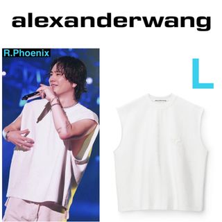 アレキサンダーワン(Alexander Wang)の【ALEXANDER WANG】 Beefy Muscle Tank L(Tシャツ/カットソー(半袖/袖なし))