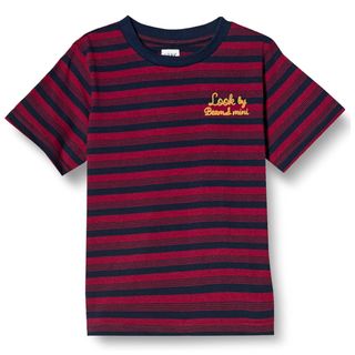 ビームス(BEAMS)のLOOK by BEAMS mini マルチボーダーTシャツ 100 男の子(Tシャツ/カットソー)