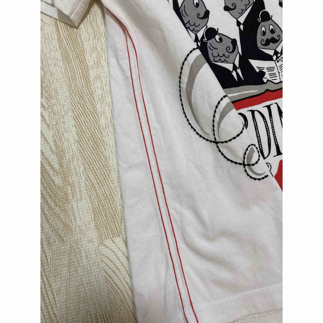 BURBERRY(バーバリー)のバーバリー　チルドレン　Tシャツ　綿100% 白　イラスト　車　120 130 キッズ/ベビー/マタニティのキッズ服男の子用(90cm~)(Tシャツ/カットソー)の商品写真