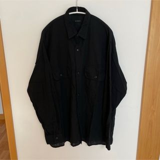 コモリ(COMOLI)のCOMOLI 21SS ベタシャンCPOシャツ BLACK 3(シャツ)