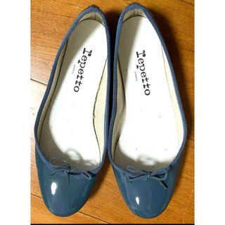 レペット(repetto)のレペット　ブルー　バレエシューズ　37(バレエシューズ)