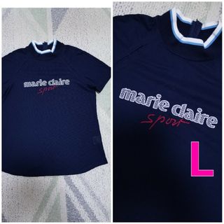 Marie Claire - マリクレールスポーツモックシャツ　ゴルフウェア