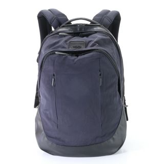 トゥミ(TUMI)の美品 TUMI トゥミ 68680RVN レザー×ナイロン リュックサック リュック バックパック ショルダー バッグ ビジネス 書類鞄 EFY Q13-6(バッグパック/リュック)