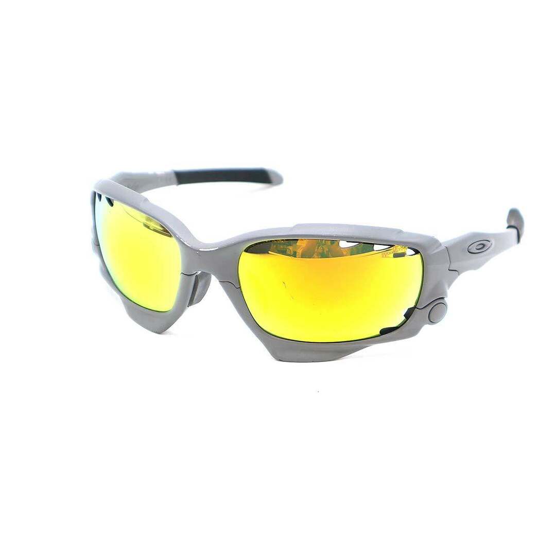 Oakley(オークリー)のOAKLEY オークリー FROGSKINS フロッグスキンズ サングラス アイウェア グレー 55□17 9013-31 レディースのファッション小物(サングラス/メガネ)の商品写真