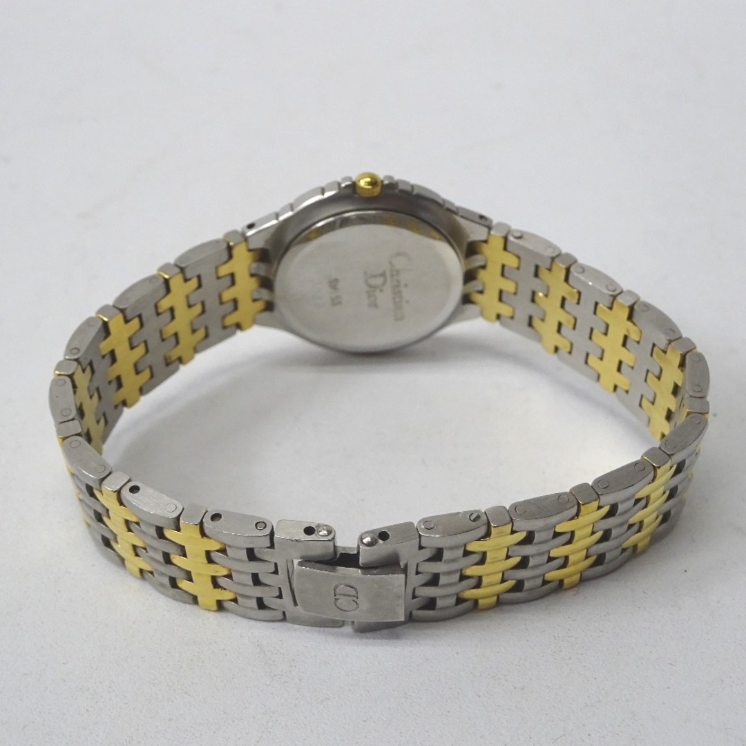 Christian Dior(クリスチャンディオール)のクリスチャンディオール 腕時計 SS GP 3022 ゴールド×シルバー ホワイト Ft601546 中古 レディースのファッション小物(腕時計)の商品写真