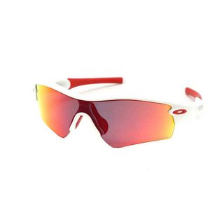 オークリー(Oakley)のOAKLEY オークリー RADAR PATH レーダー・パス スポーツサングラス アイウェア ホワイト レッド  09-721(サングラス/メガネ)