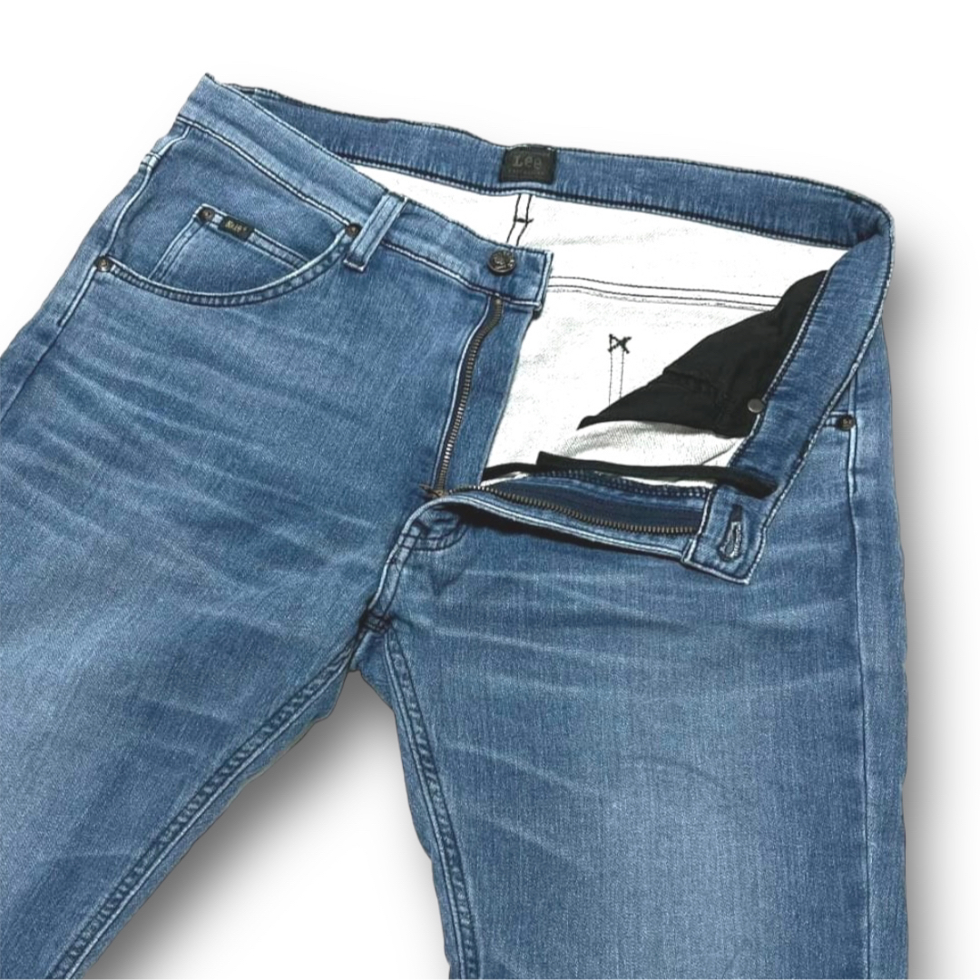 Lee(リー)のLee × ナノユニバース ジョガーパンツ スウェット デニム サイズL メンズのパンツ(デニム/ジーンズ)の商品写真