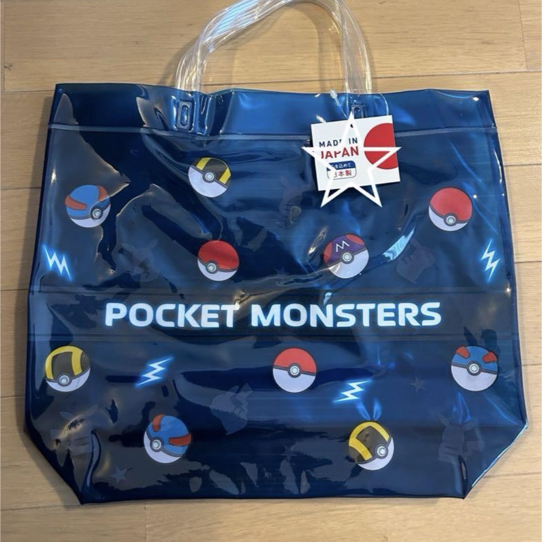 ポケモン(ポケモン)の新品　ポケモン　ポケットモンスター　プールバッグ　サマーバッグ　ビーチバッグ キッズ/ベビー/マタニティのこども用ファッション小物(その他)の商品写真