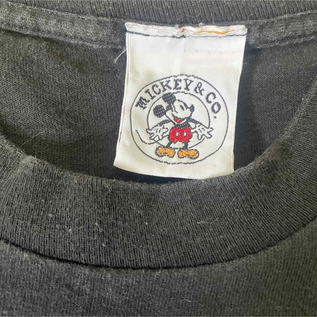 Disney(ディズニー)の【希少】90s vintage tee 逆さまミッキー 覗き見ミッキー TEE メンズのトップス(Tシャツ/カットソー(半袖/袖なし))の商品写真