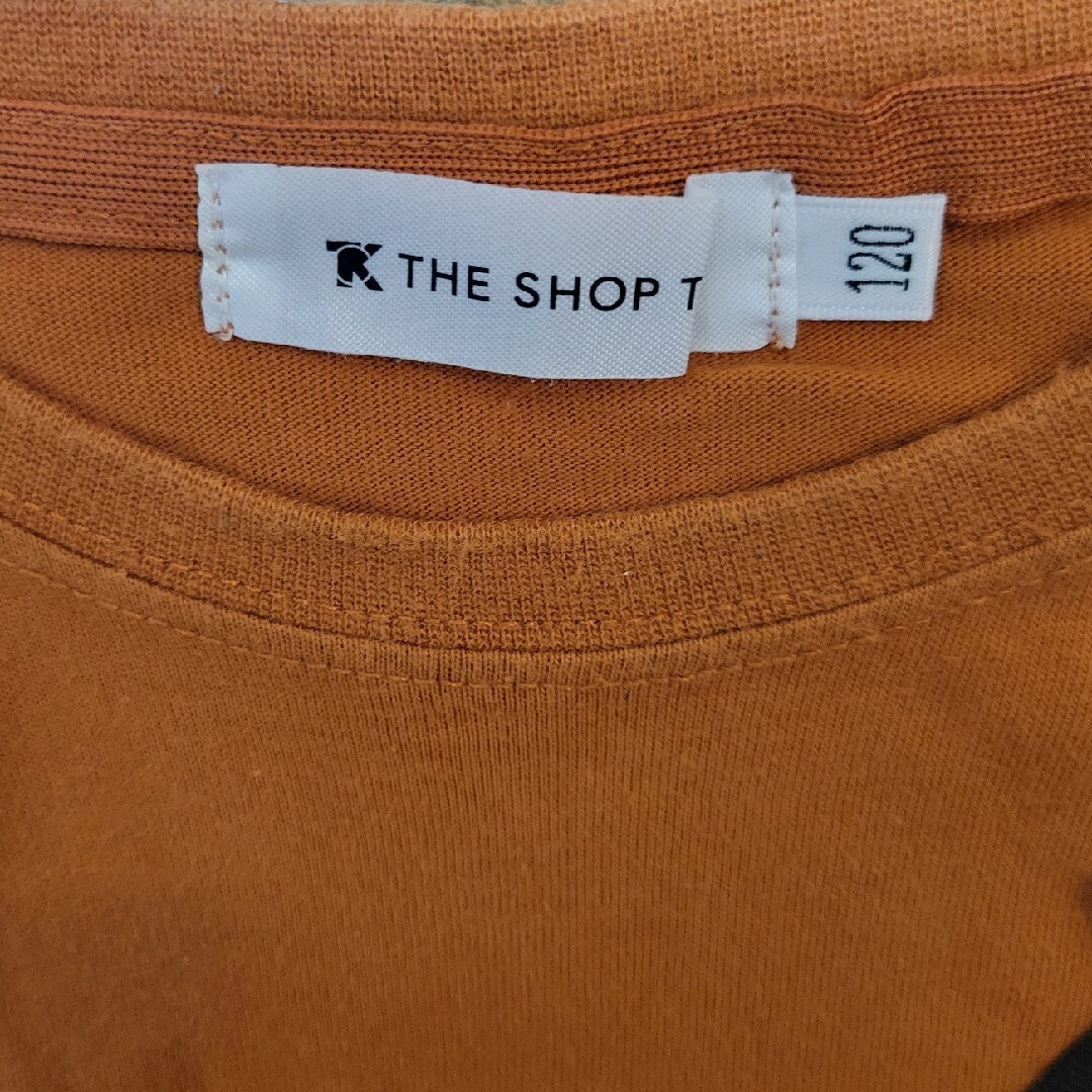 THE SHOP TK(ザショップティーケー)の120サイズ　半袖Tシャツ キッズ/ベビー/マタニティのキッズ服男の子用(90cm~)(Tシャツ/カットソー)の商品写真