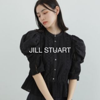 ジルスチュアート(JILLSTUART)の2023SSJILLSTUARTシュリンクエンブロイダリーブラウス(シャツ/ブラウス(半袖/袖なし))