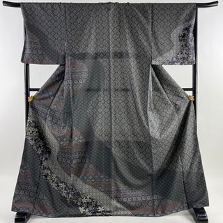 訪問着 身丈170.5cm 裄丈68cm 正絹 美品 逸品 【中古】(着物)