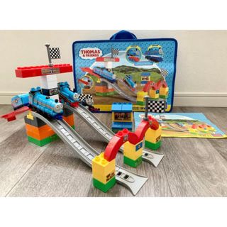 レゴ LEGO デュプロ DUPLO 同規格 メガブロックトーマス(積み木/ブロック)