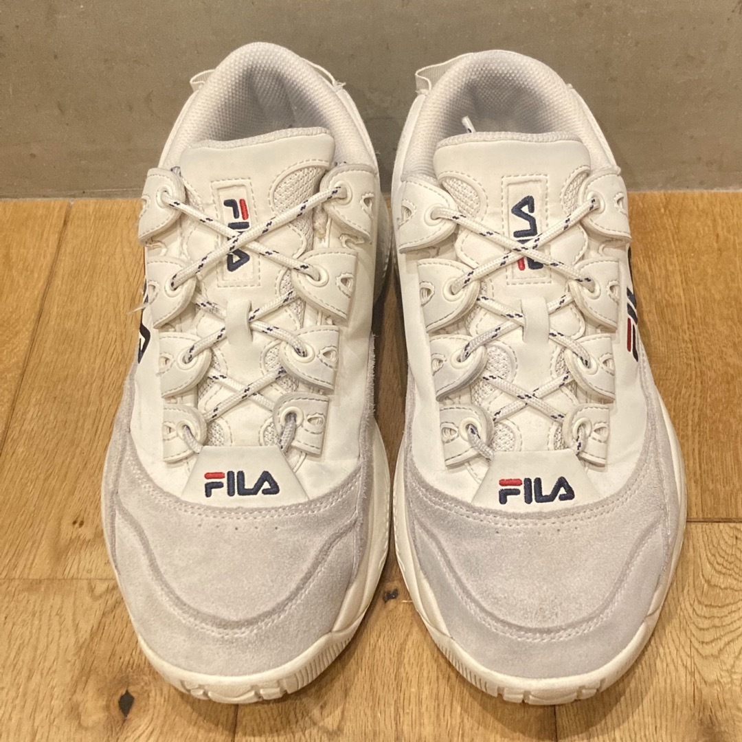 FILA(フィラ)のFILA フィラ　PROVENANCE LOW  厚底　メンズ　ホワイト メンズの靴/シューズ(スニーカー)の商品写真