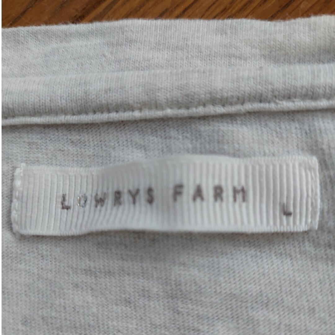 LOWRYS FARM(ローリーズファーム)のTシャツワンピ L＊LOWRYS FARM レディースのワンピース(ひざ丈ワンピース)の商品写真