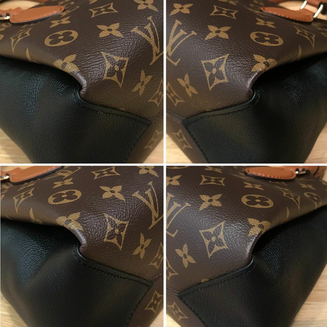 LOUIS VUITTON(ルイヴィトン)の超美品 ルイヴィトン モノグラム ヴァンドームBB 2WAYハンドバッグ 黒 レディースのバッグ(ハンドバッグ)の商品写真