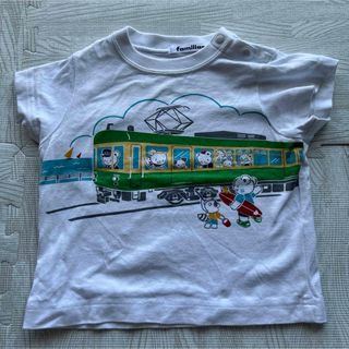 ファミリア(familiar)のファミリア familiar 江ノ電 コラボ Tシャツ 80(Ｔシャツ)