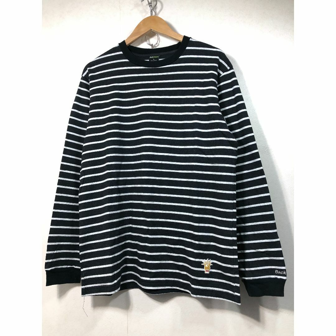 020461● Back Channel ボーダー 長袖 ロンT L メンズのトップス(Tシャツ/カットソー(七分/長袖))の商品写真