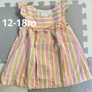 ベビーギャップ(babyGAP)のbabygap夏服ワンピース12-18m(ワンピース)