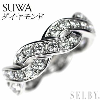 SUWA Pt950 ダイヤモンド リング(リング(指輪))