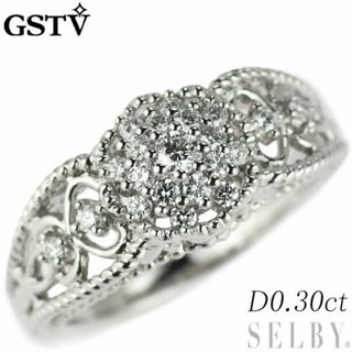 GSTV Pt950 ダイヤモンド リング 0.30ct(リング(指輪))