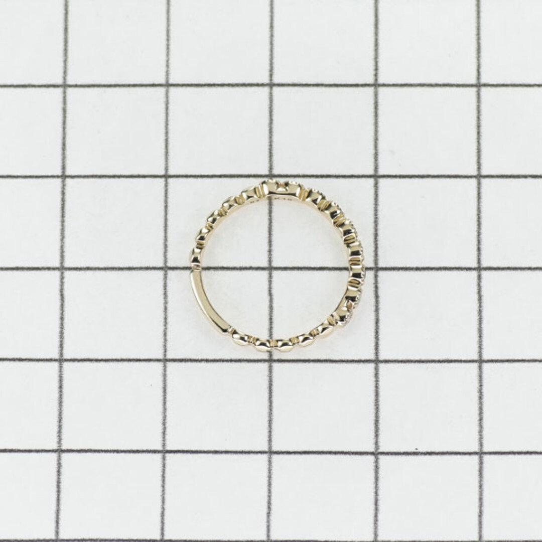 agete(アガット)のアガット K10YG ダイヤモンド ピンキーリング 0.07ct  レディースのアクセサリー(リング(指輪))の商品写真