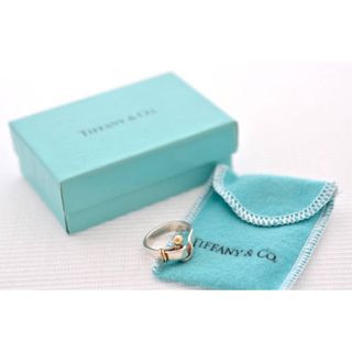 ティファニー(Tiffany & Co.)の★ティファニー★750YG/925★K18YG/925★フック&アイリング(リング(指輪))