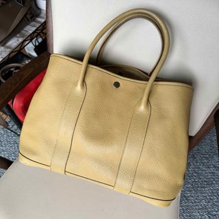 エルメス(Hermes)の【HERMES】 ガーデンパーティ36 PM イエロー系　ネゴンダ　トートバッグ(トートバッグ)