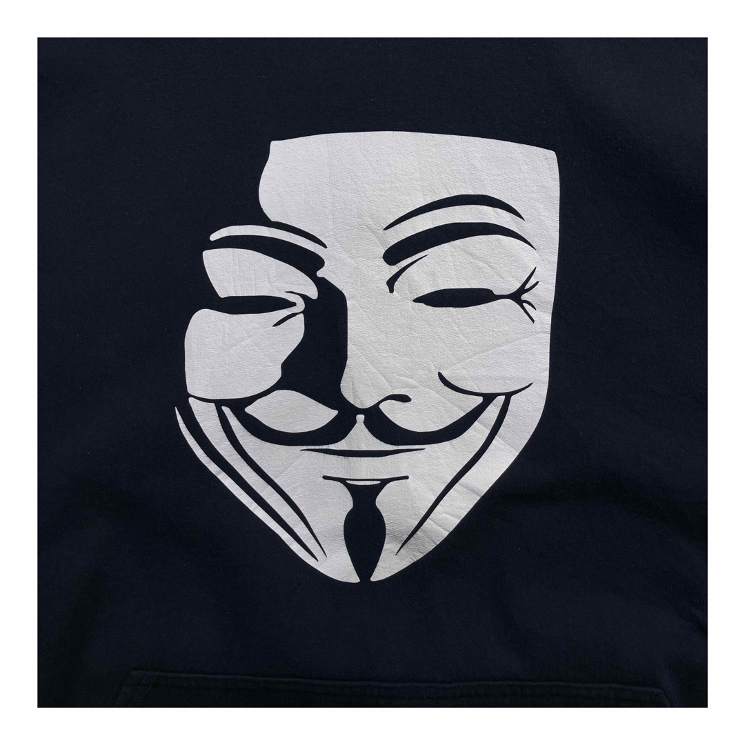 VINTAGE(ヴィンテージ)の00s V FOR VENDETTA ムービースウェットフーディー パーカー メンズのトップス(パーカー)の商品写真