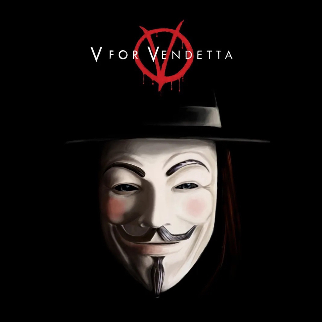 VINTAGE(ヴィンテージ)の00s V FOR VENDETTA ムービースウェットフーディー パーカー メンズのトップス(パーカー)の商品写真