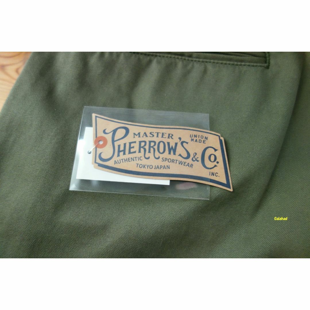 PHERROW'S(フェローズ)のPHERROW'S フェローズ P41M オリーブ 34インチ メンズのパンツ(チノパン)の商品写真
