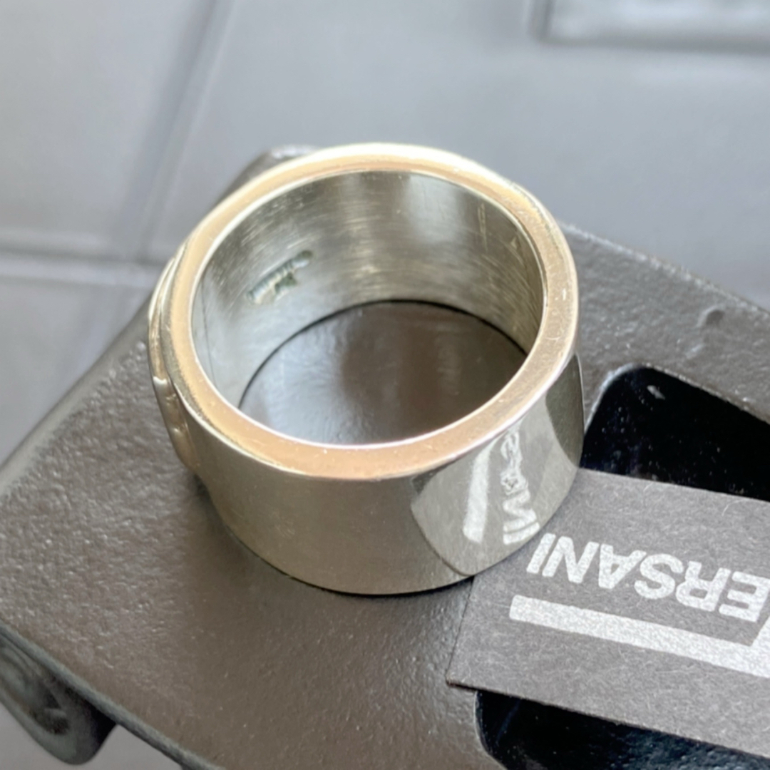 NYベルサーニ 指輪【9号】Silver 925 ロゴ入りシルバーリング NYベルサーニ 指輪【9号】Silver 925 ロゴ入りシルバーリング
