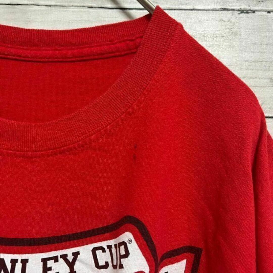 h1 US古着　NHL　半袖Tシャツ　シカゴ・ブラックホークス　ホッケー メンズのトップス(Tシャツ/カットソー(半袖/袖なし))の商品写真