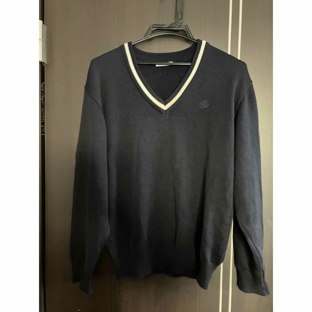 関西大倉高校　旧男子スクールセーター　L メンズのトップス(ニット/セーター)の商品写真