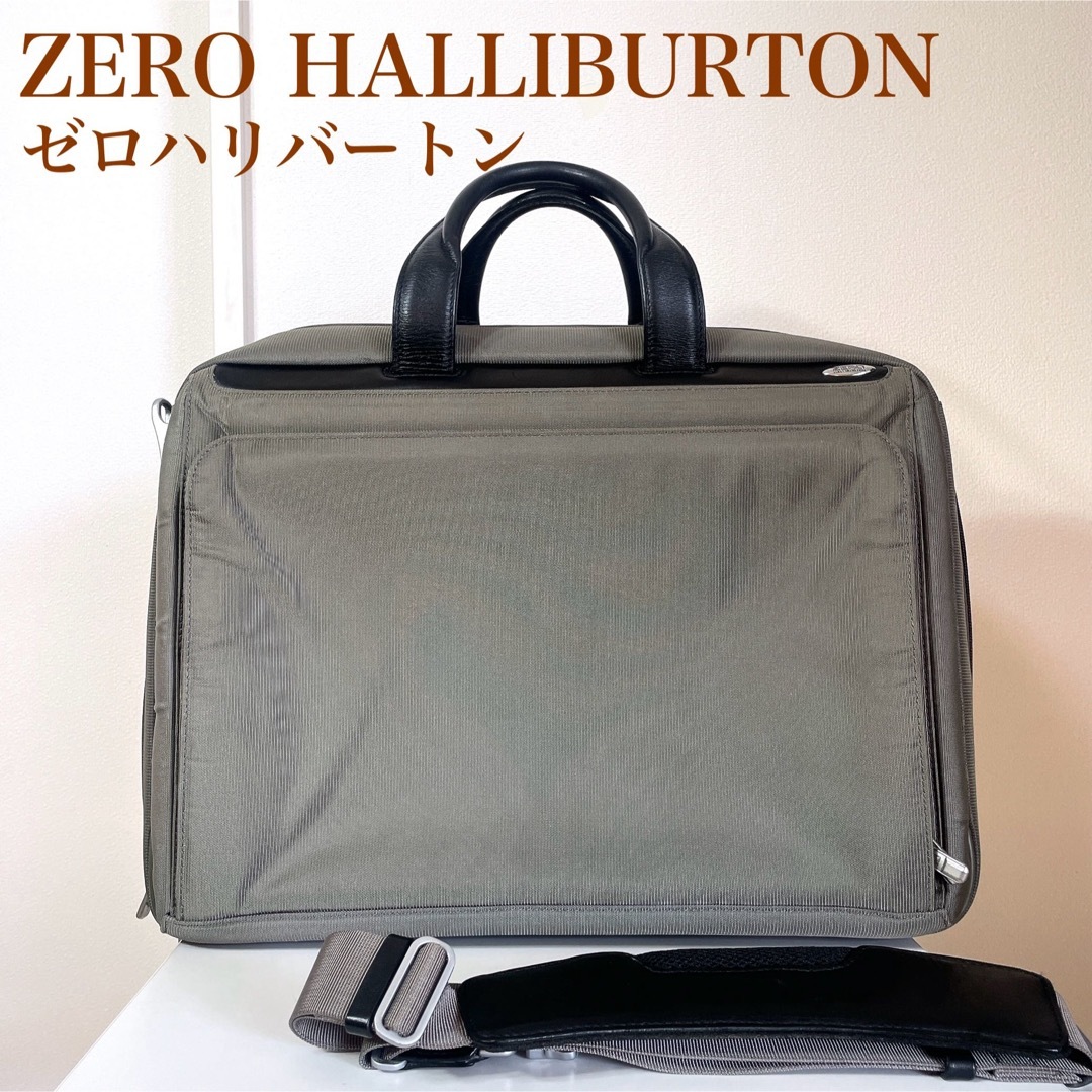 ZERO HALLIBURTON(ゼロハリバートン)の大容量　ゼロハリバートン　ビジネスバッグ　2way ショルダー　ブリーフケース メンズのバッグ(ビジネスバッグ)の商品写真