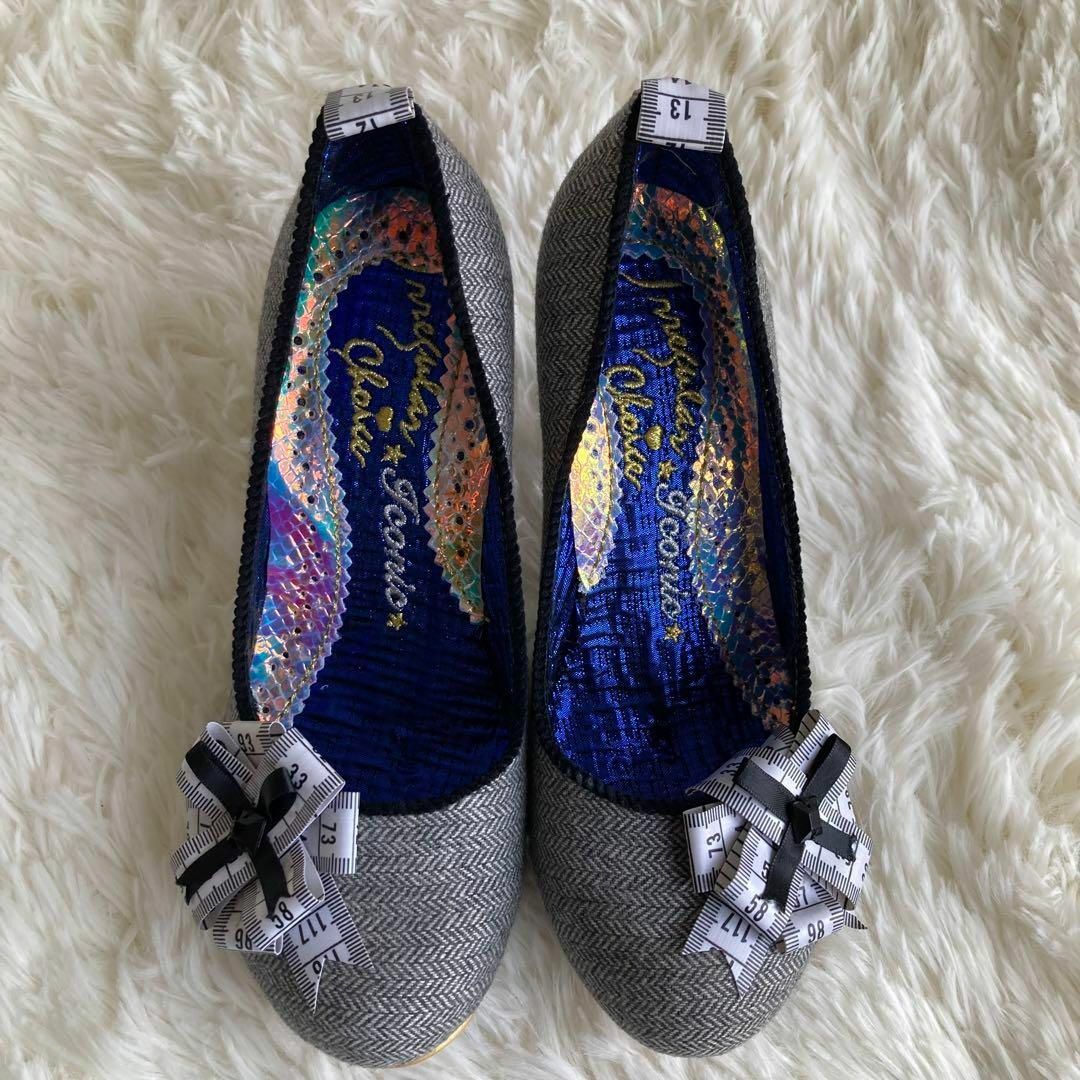 Irregular Choice(イレギュラーチョイス)のイレギュラー チョイス スエード メジャー ヒール  37 レディースの靴/シューズ(ハイヒール/パンプス)の商品写真