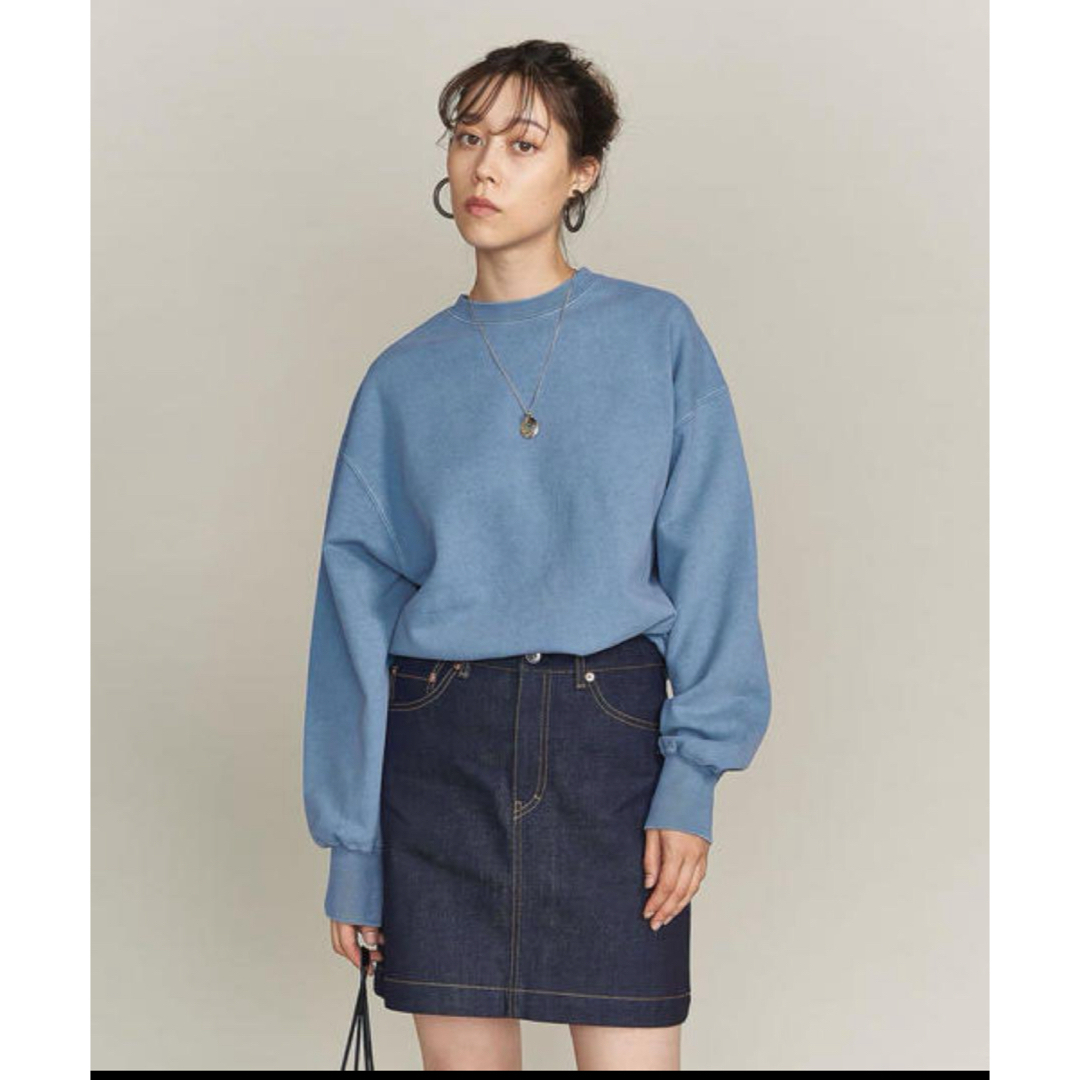 BEAUTY&YOUTH UNITED ARROWS(ビューティアンドユースユナイテッドアローズ)のBEAUTY&YOUTH UNITED ARROWS ピグメントビッグスウェット レディースのトップス(カットソー(長袖/七分))の商品写真