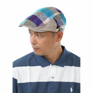 【色: ブルー系】[TRAX SHOP] 帽子 メンズ ハンチング ハンチング帽(その他)