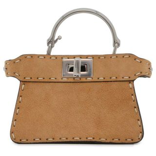 フェンディ(FENDI)のフェンディ ハンドバッグ ピーカブー　アイシーユー マイクロ パイソン PEEKABOO 7AS106 FENDI 2way(ハンドバッグ)