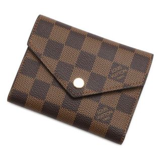 ルイヴィトン(LOUIS VUITTON)のルイヴィトン 三つ折り財布 ダミエ・エベヌ ポルトフォイユ・ヴィクトリーヌ N41659 LOUIS VUITTON ヴィトン(財布)