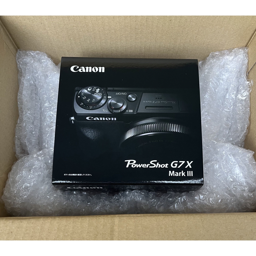 Canon PowerShot G7 X Mark III BK 新品未使用品 Canon PowerShot G7 X Mark III BK 新品未使用品