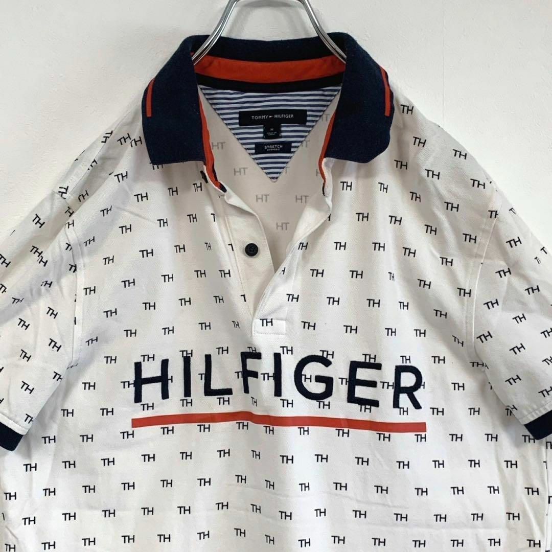 TOMMY HILFIGER(トミーヒルフィガー)のTOMMY HILFIGER 半袖 ポロシャツ Mサイズ メンズのトップス(ポロシャツ)の商品写真