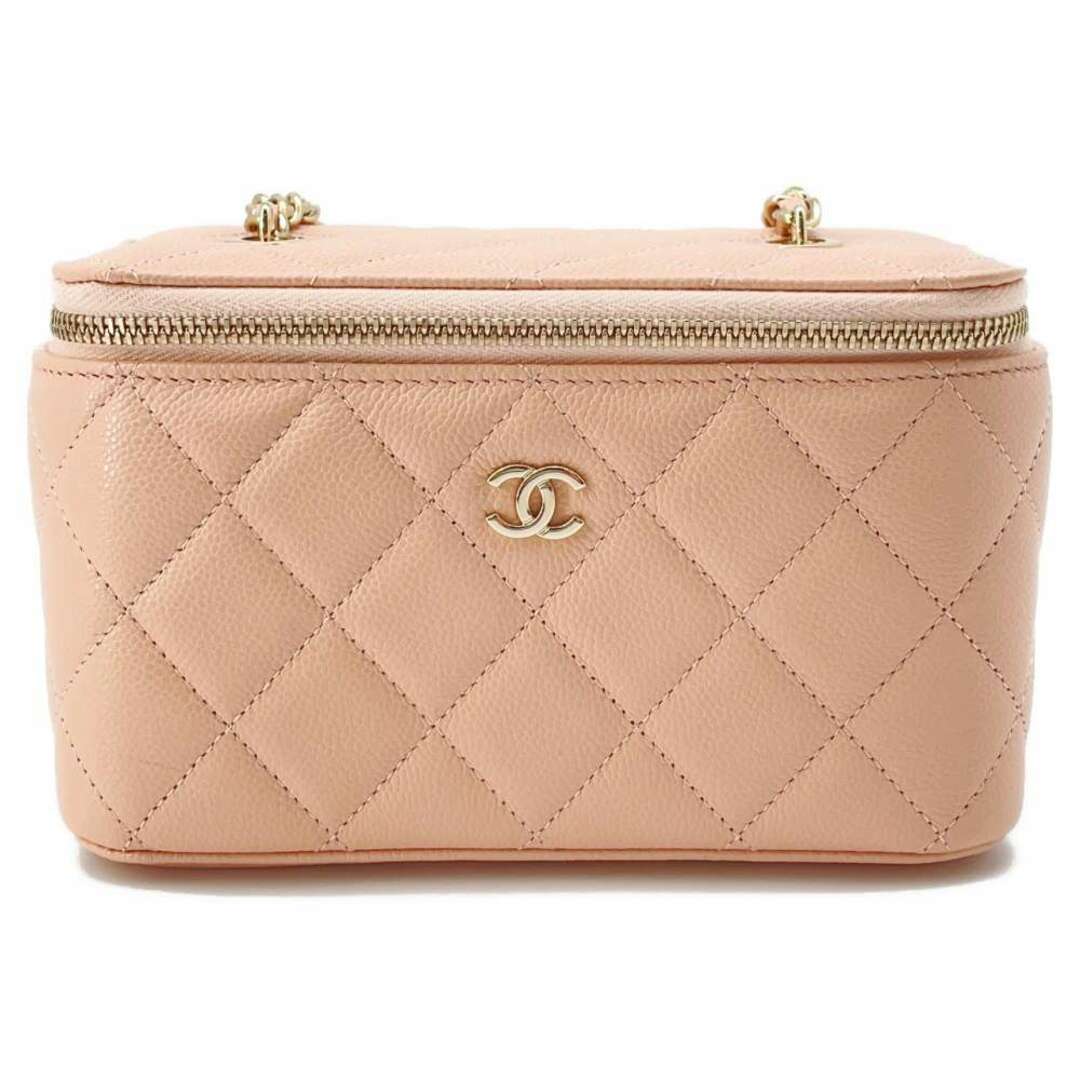 CHANEL(シャネル)のシャネル チェーンショルダーバッグ バニティケース ココマーク マトラッセ キャビアスキン AP1341 レディースのバッグ(ショルダーバッグ)の商品写真